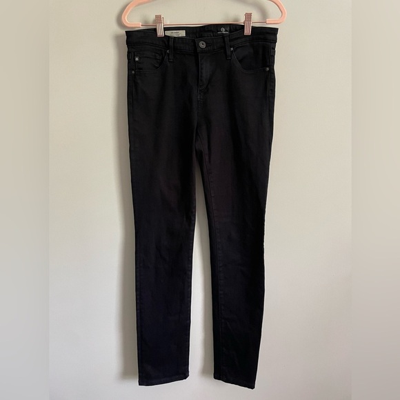Ag Adriano Goldschmied Denim - AG Denim The Harper Essential Straight in Black